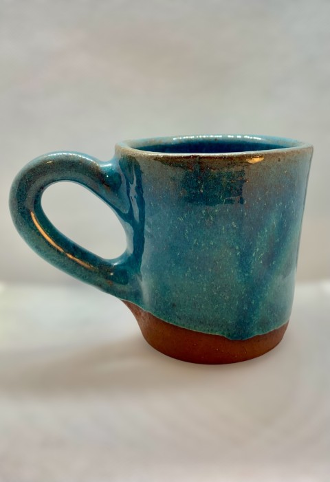 Greda Pomaire. Interior y exterior turquesa